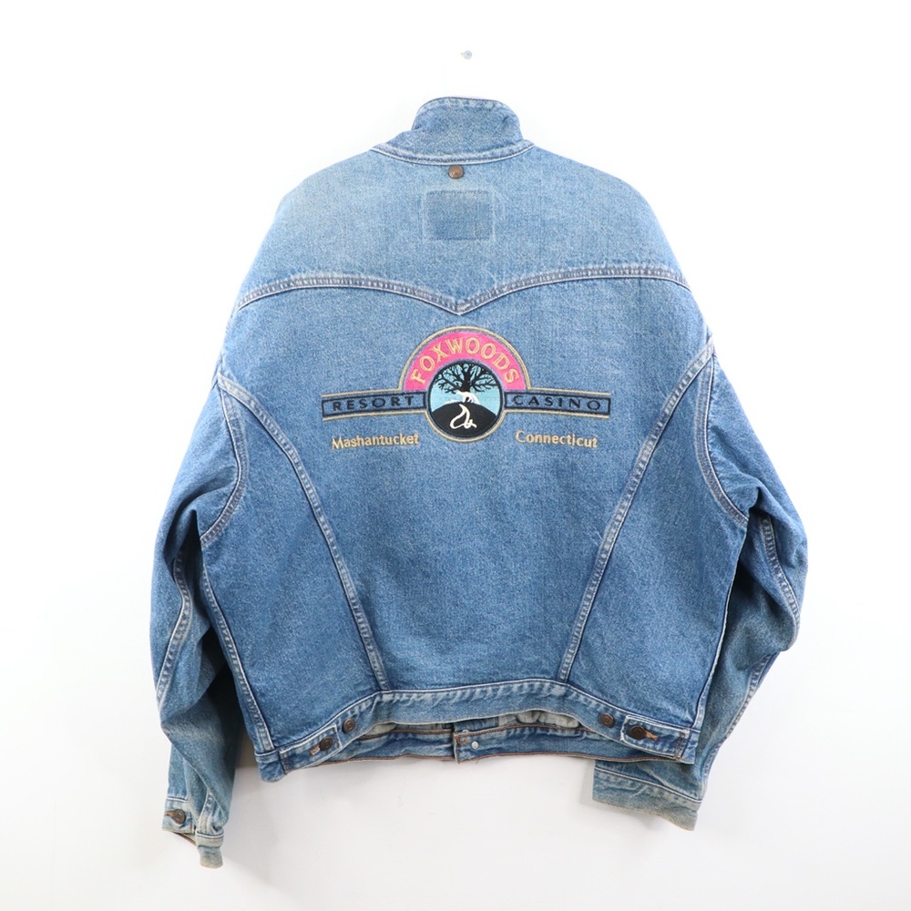 Vintage 90s Streetwear Southwestern Denim Jacket - Picture 5 of 8